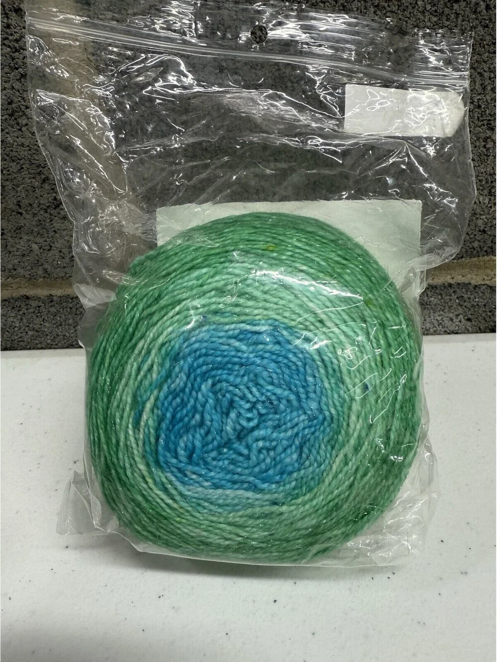 Wooly Wonka Arianrhod Sock - Gradient Skein Colorway Rainforest One Skein 435yd
